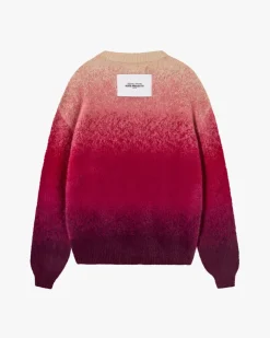 Jersey Gradient Cozy Rojo