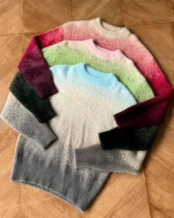 Jersey Gradient Cozy Rojo