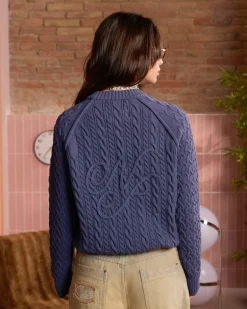 Jersey La Nonna Azul Marino