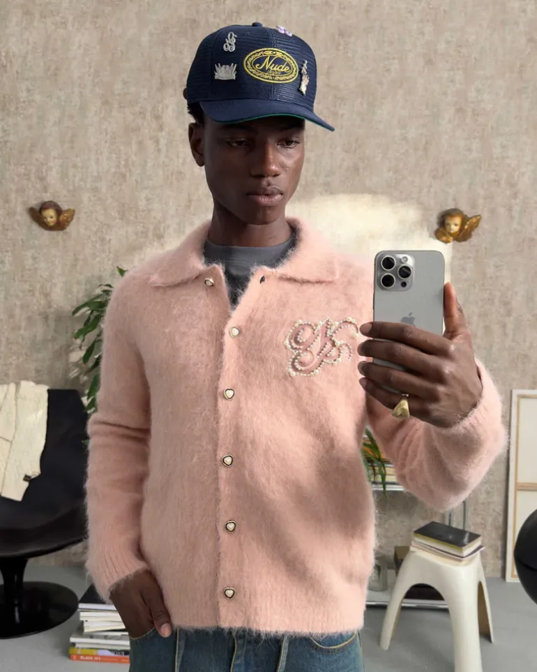 Jersey Premium Alpaca Button Up