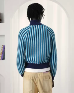 Jersey Quarter Zip Teteo Azul