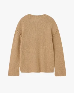 Jersey Reversed Seams Marrón