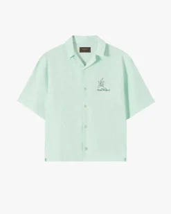 Kimchi Resort Shirt Aqua Green