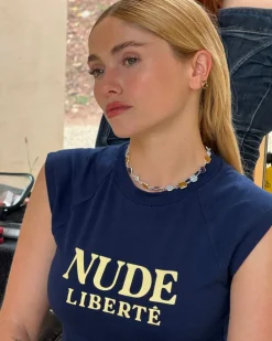 Liberté Top Navy