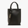 Minimal Leather Bag Black