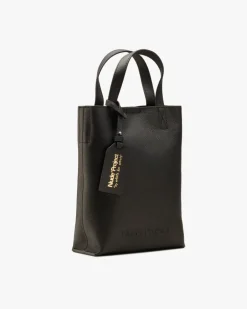 Minimal Leather Bag Black