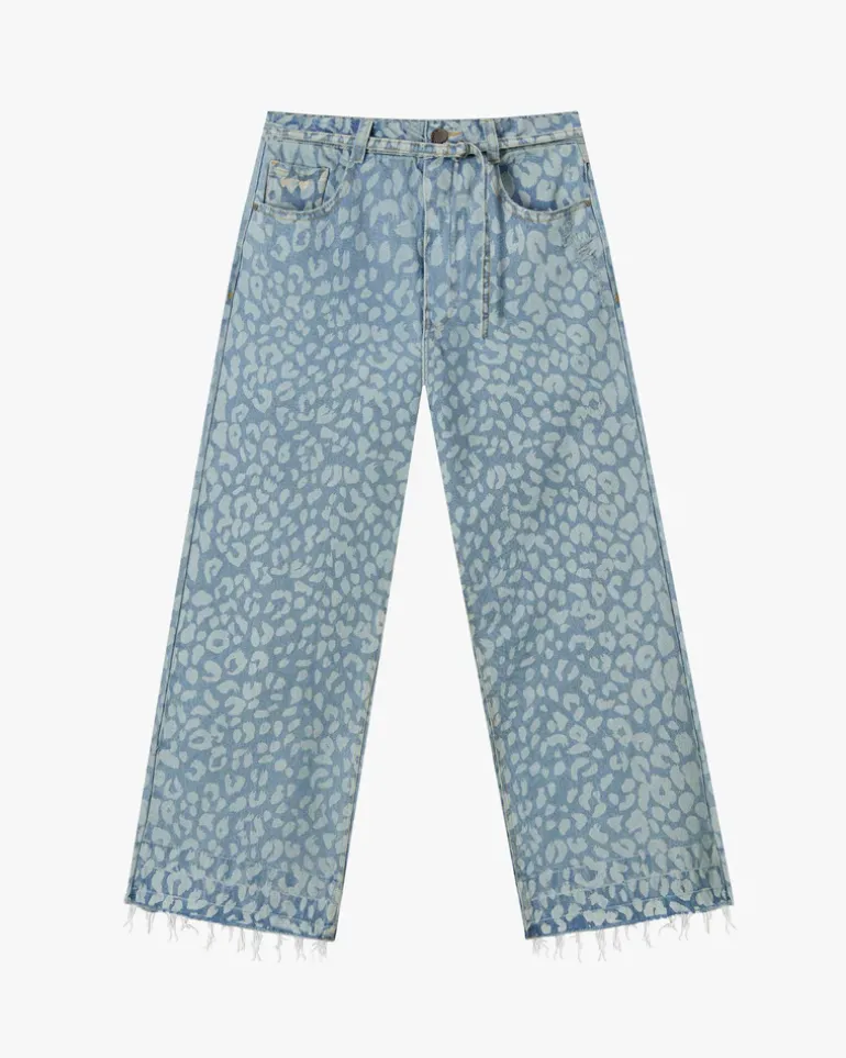 Pantalón Baggy Animal Print Old Denim