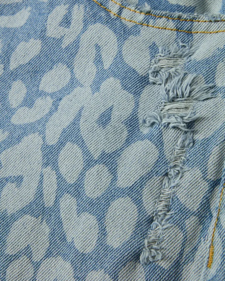 Pantalón Baggy Animal Print Old Denim