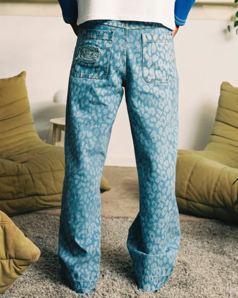 Pantalón Baggy Animal Print Old Denim