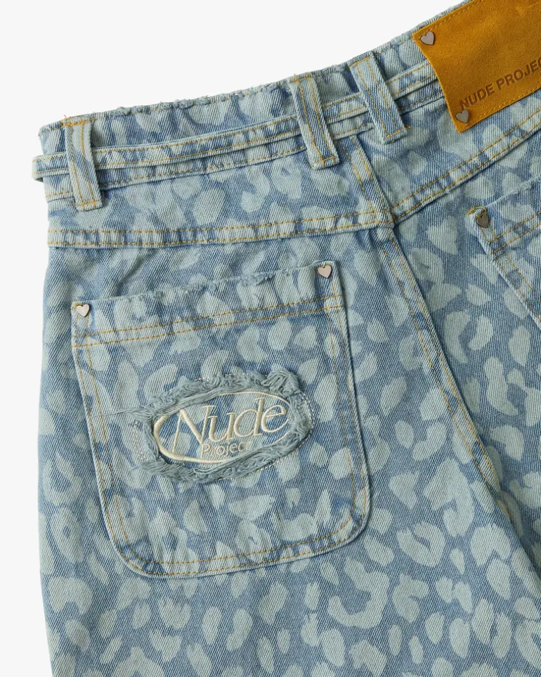Pantalón Baggy Animal Print Old Denim