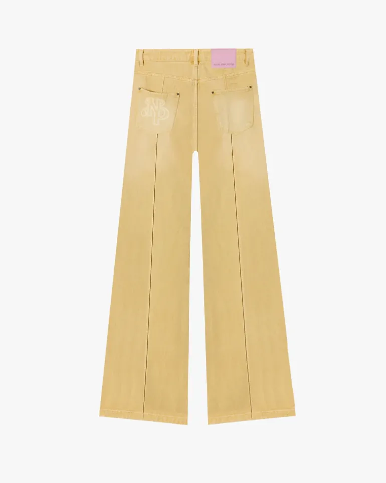 Pantalón Bootcut Amarillo