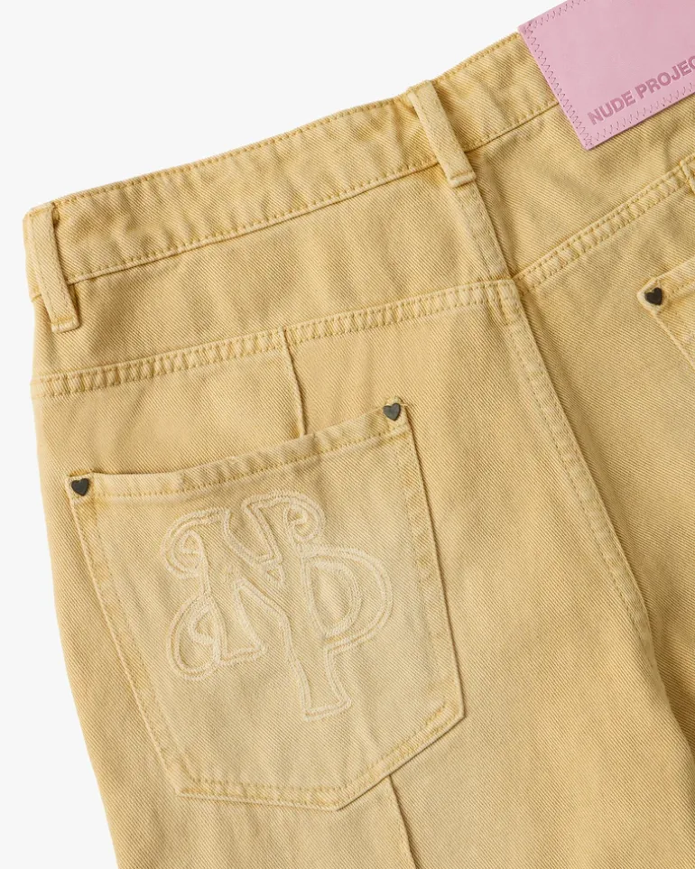 Pantalón Bootcut Amarillo
