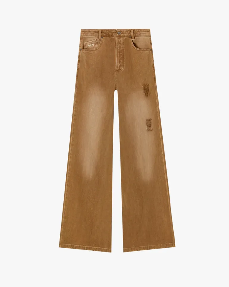 Pantalón Bootcut Marrón