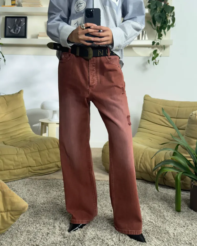 Pantalón Bootcut Rojo