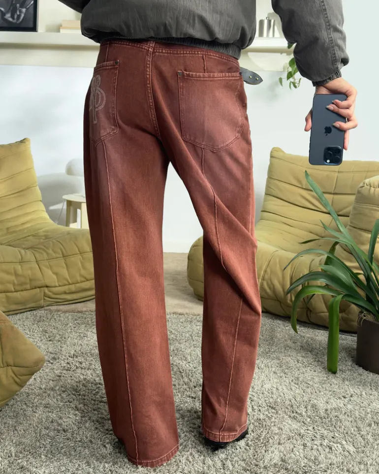 Pantalón Bootcut Rojo
