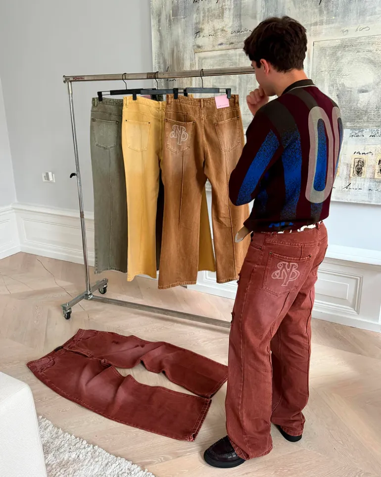 Pantalón Bootcut Rojo