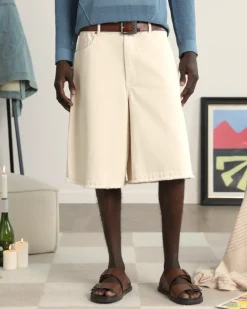 Pantalón Corto Apple Crew Denim Raw