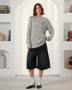 Pantalón Corto Baggy Negro Old Denim