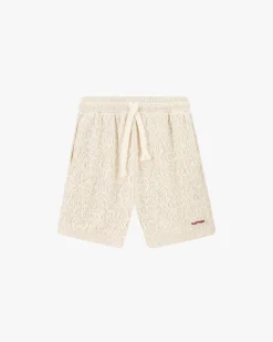 Pantalón Corto Blanco Crema