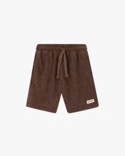 Pantalón Corto Romantica Marrón