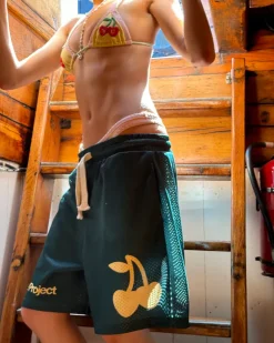 Pantalón Corto Solid Mesh Verde