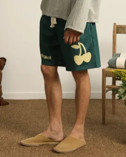 Pantalón Corto Solid Mesh Verde