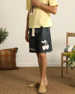 Pantalón Corto Solid Mesh Negro
