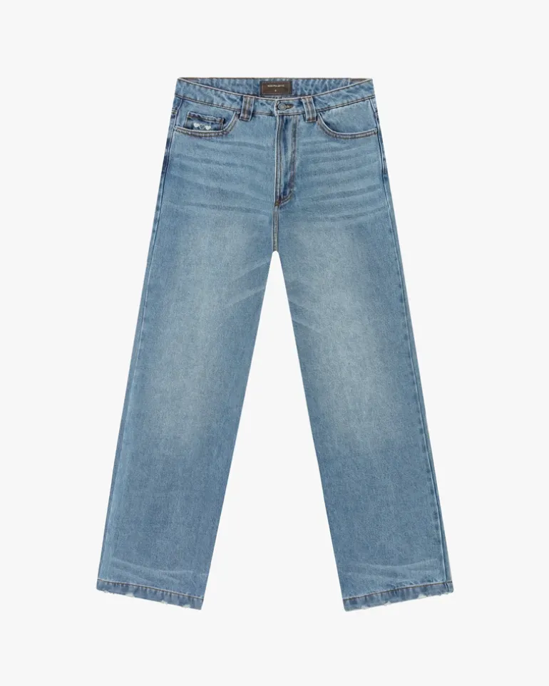 Pantalón Vaquero Básico Azul