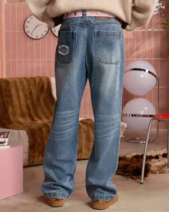 Pantalón Vaquero Básico Azul