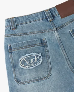 Pantalón Vaquero Básico Azul