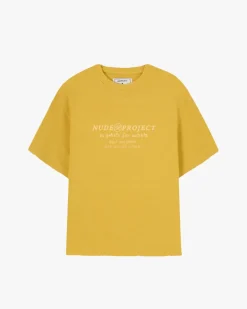Poblenou Tee Yellow