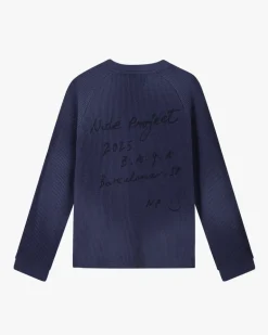 Polo Global Soon Waffle Azul Marino