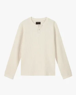 Polo Global Soon Waffle Blanco Crema