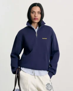 Quarter Zip Origins Azul Marino