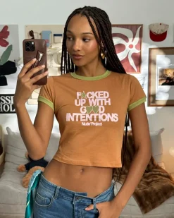 Still Fucked Up* Top Brown