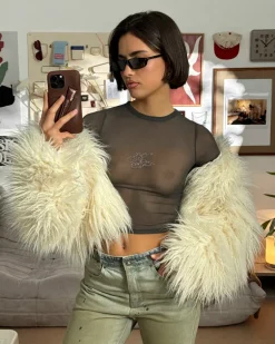 Strass Top Ash
