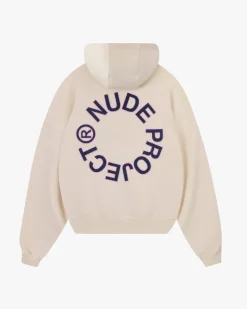Sudadera Boxy Kory Blanco Crema