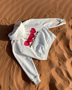 Sudadera Cherry Blanco Crema