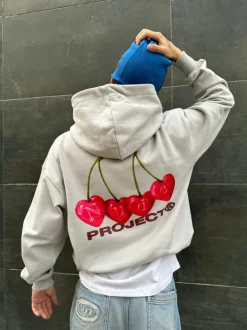 Sudadera Cherry Ice Grey