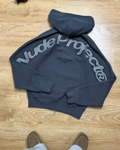 Sudadera Con Cremallera Beast Gris Oscuro