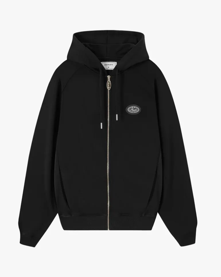 Sudadera Con Cremallera Essentials Negra