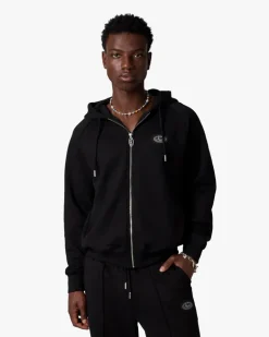 Sudadera Con Cremallera Essentials Negra