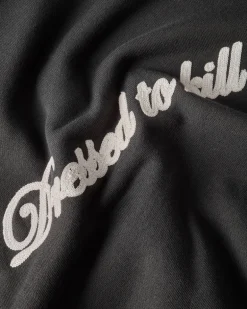 Sudadera Con Cremallera Kill Bill Negro Oscuro