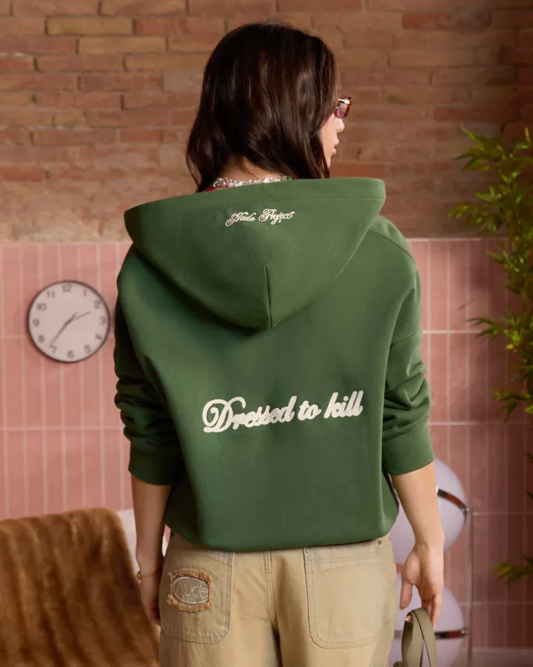 Sudadera Con Cremallera Kill Bill Verde