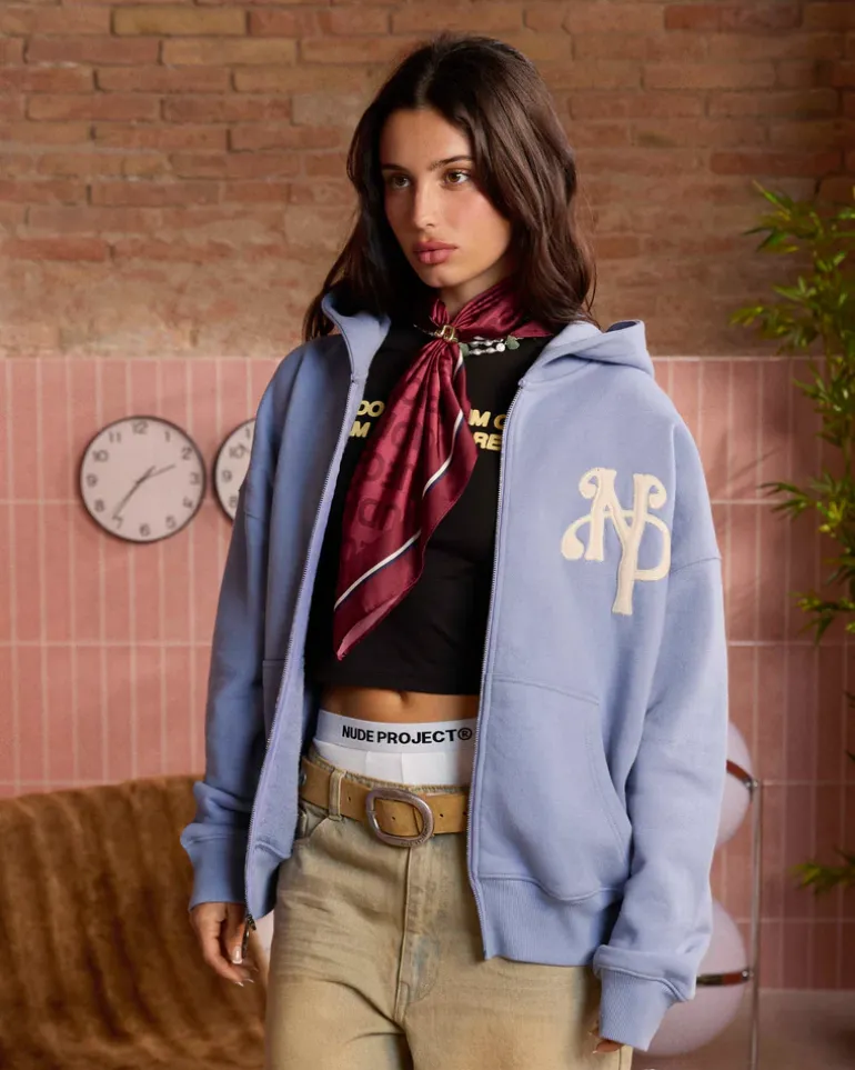 Sudadera Con Cremallera Kill Bill Lila