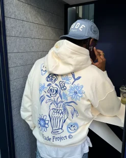 Sudadera Jarron Blanco Crema