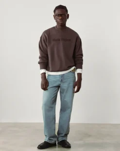 Sudadera Sin Capucha Brun Chocolate