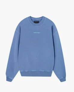 Sudadera Sin Capucha Cult Kid Azul Piedra