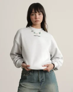 Sudadera sin Capucha Gris