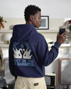 Sudadera Swans Azul Marino